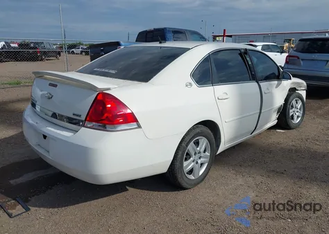2007 Chevrolet Impala Ls z USA, uszkodzony, nr VIN 2G1WB58K579221478
